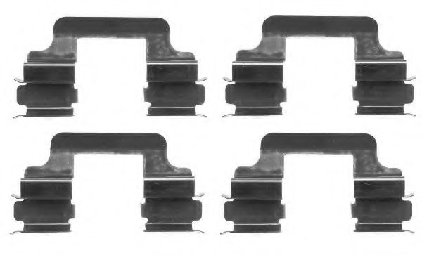 PAGID K0151 Комплектующие, колодки дискового тормоза для VOLKSWAGEN (Фольксваген) PAGID K0151 Комплектующие, колодки дискового тормоза для VOLKSWAGEN (Фольксваген)