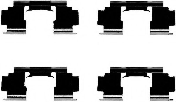 PAGID K0142 Комплектующие, колодки дискового тормоза для ROVER 400 (Ровер 400) PAGID K0142 Комплектующие, колодки дискового тормоза для ROVER 400 (Ровер 400)