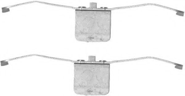 PAGID K0155 комплект принадлежностей, тормозной суппорт для RENAULT LAGUNA II ER (Рено Лагуна 2 ер) PAGID K0155 комплект принадлежностей, тормозной суппорт для RENAULT LAGUNA II ER (Рено Лагуна 2 ер)