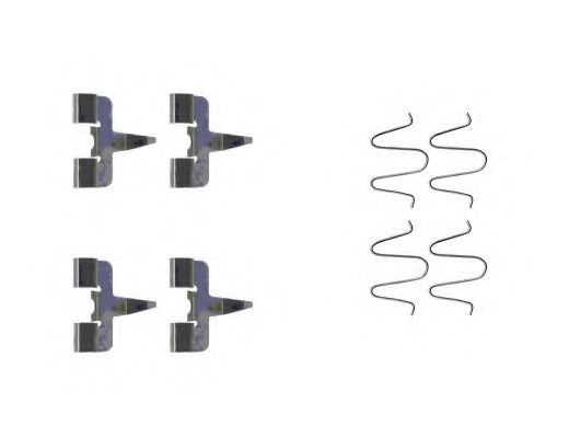 PAGID K0091 Комплектующие, колодки дискового тормоза для MAZDA 323 F V (Мазда 323 ф5) PAGID K0091 Комплектующие, колодки дискового тормоза для MAZDA 323 F V (Мазда 323 ф5)