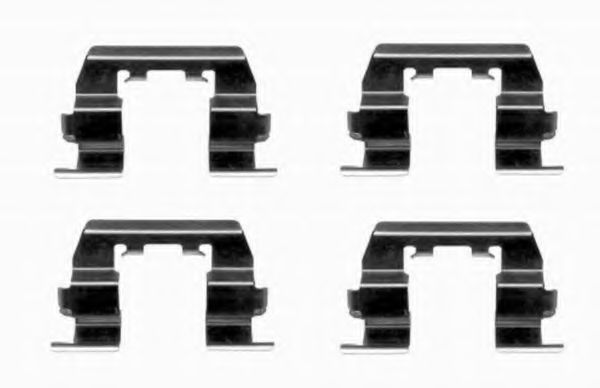 PAGID K0279 Комплектующие, колодки дискового тормоза для HYUNDAI EXCEL (Хендай Эxcэл) PAGID K0279 Комплектующие, колодки дискового тормоза для HYUNDAI EXCEL (Хендай Эxcэл)