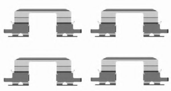PAGID K0262 Комплектующие, колодки дискового тормоза для SUBARU LIBERTY I (Субару Либэртъ и) PAGID K0262 Комплектующие, колодки дискового тормоза для SUBARU LIBERTY I (Субару Либэртъ и)