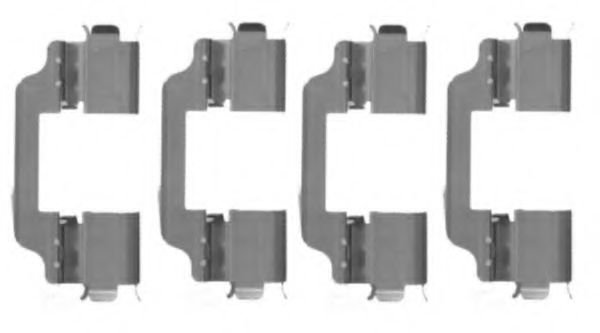 PAGID K0240 Комплектующие, колодки дискового тормоза для SUZUKI (Сузуки) PAGID K0240 Комплектующие, колодки дискового тормоза для SUZUKI (Сузуки)