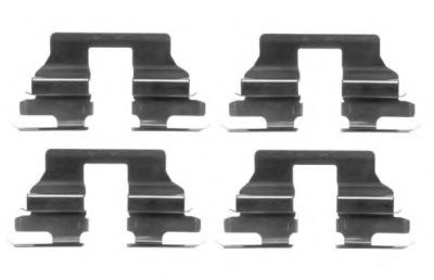 PAGID K0340 Комплектующие, колодки дискового тормоза для HONDA ODYSSEY (Хонда Одъссэъ) PAGID K0340 Комплектующие, колодки дискового тормоза для HONDA ODYSSEY (Хонда Одъссэъ)