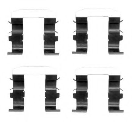 PAGID K0345 Комплектующие, колодки дискового тормоза для KIA (Киа) PAGID K0345 Комплектующие, колодки дискового тормоза для KIA (Киа)