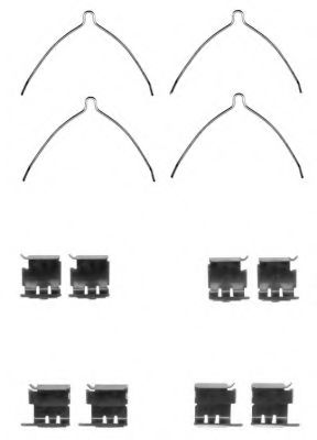 PAGID K0471 Комплектующие, колодки дискового тормоза 