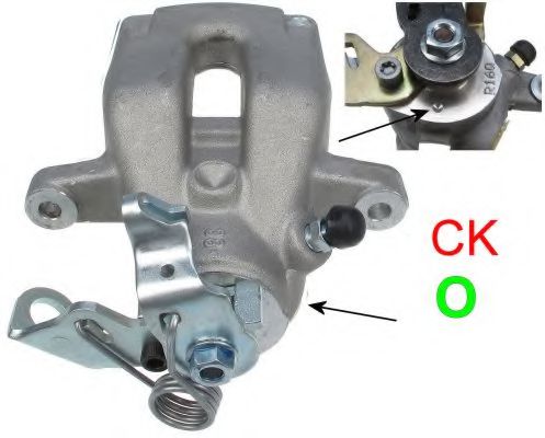 PAGID 76893 Тормозной суппорт для PEUGEOT 207 (Пежо 207) PAGID 76893 Тормозной суппорт для PEUGEOT 207 (Пежо 207)