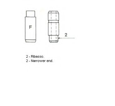 METELLI 01-1332 Направляющая втулка клапана 