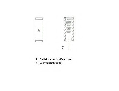 METELLI 01-2134 Направляющая втулка клапана 