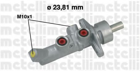 METELLI 05-0647 Главный тормозной цилиндр для TOYOTA (Тойота/тоета) METELLI 05-0647 Главный тормозной цилиндр для TOYOTA (Тойота/тоета)