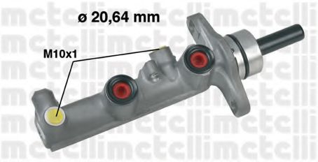 METELLI 05-0590 Главный тормозной цилиндр для TOYOTA VERSO SPORTVAN (Тойота/тоета Vэрсо спортvан) METELLI 05-0590 Главный тормозной цилиндр для TOYOTA VERSO SPORTVAN (Тойота/тоета Vэрсо спортvан)