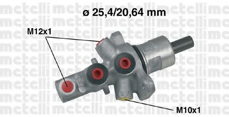 METELLI 05-0517 Главный тормозной цилиндр для BMW (Бмв) METELLI 05-0517 Главный тормозной цилиндр для BMW (Бмв)