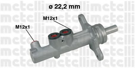 METELLI 05-0535 Главный тормозной цилиндр для AUDI (Ауди) METELLI 05-0535 Главный тормозной цилиндр для AUDI (Ауди)