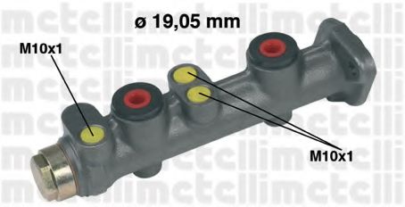 METELLI 05-0028 Главный тормозной цилиндр для SEAT (Сеат) METELLI 05-0028 Главный тормозной цилиндр для SEAT (Сеат)
