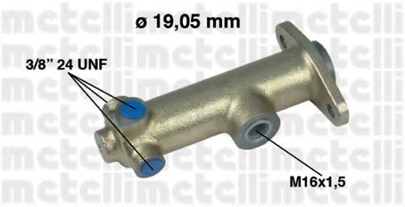 METELLI 05-0035 Главный тормозной цилиндр для RENAULT LE CAR (Рено Лэ cар) METELLI 05-0035 Главный тормозной цилиндр для RENAULT LE CAR (Рено Лэ cар)
