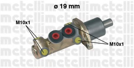 METELLI 05-0061 Главный тормозной цилиндр для CITROëN (Cитроëн) METELLI 05-0061 Главный тормозной цилиндр для CITROëN (Cитроëн)