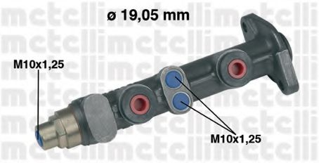 METELLI 05-0062 Главный тормозной цилиндр для FIAT SUPERBRAVO (Фиат Супербраvо) METELLI 05-0062 Главный тормозной цилиндр для FIAT SUPERBRAVO (Фиат Супербраvо)