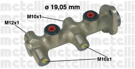 METELLI 05-0083 Главный тормозной цилиндр для FORD FIESTA (Форд Фиэста) METELLI 05-0083 Главный тормозной цилиндр для FORD FIESTA (Форд Фиэста)