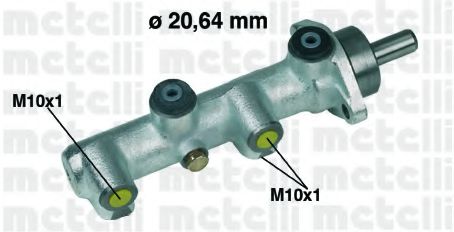METELLI 05-0129 Главный тормозной цилиндр для ALFA-ROMEO (Алфа-ромэо) METELLI 05-0129 Главный тормозной цилиндр для ALFA-ROMEO (Алфа-ромэо)