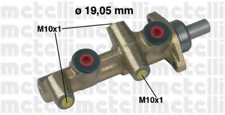 METELLI 05-0138 Главный тормозной цилиндр для MERCEDESBENZ (Мерседес бенц) METELLI 05-0138 Главный тормозной цилиндр для MERCEDESBENZ (Мерседес бенц)