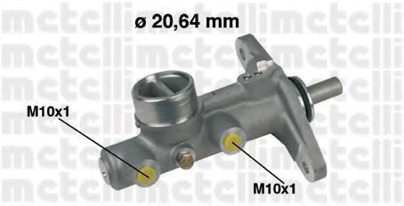 METELLI 05-0145 Главный тормозной цилиндр для HONDA (Хонда) METELLI 05-0145 Главный тормозной цилиндр для HONDA (Хонда)