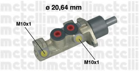 METELLI 05-0146 Главный тормозной цилиндр для RENAULT (Рено) METELLI 05-0146 Главный тормозной цилиндр для RENAULT (Рено)