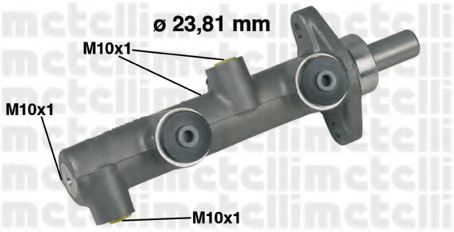 METELLI 05-0159 Главный тормозной цилиндр для AUDI (Ауди) METELLI 05-0159 Главный тормозной цилиндр для AUDI (Ауди)
