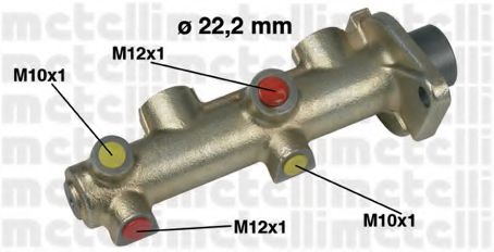 METELLI 05-0162 Главный тормозной цилиндр для FORD (Форд) METELLI 05-0162 Главный тормозной цилиндр для FORD (Форд)