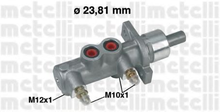 METELLI 05-0165 Главный тормозной цилиндр для FORD (Форд) METELLI 05-0165 Главный тормозной цилиндр для FORD (Форд)