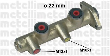 METELLI 05-0168 Главный тормозной цилиндр для FORD (Форд) METELLI 05-0168 Главный тормозной цилиндр для FORD (Форд)