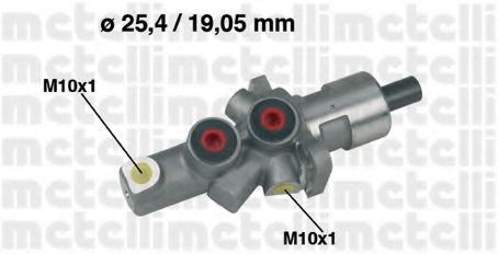 METELLI 05-0176 Главный тормозной цилиндр для MERCEDESBENZ (Мерседес бенц) METELLI 05-0176 Главный тормозной цилиндр для MERCEDESBENZ (Мерседес бенц)