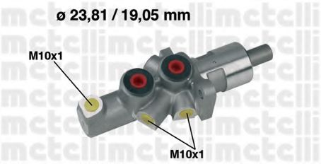 METELLI 05-0177 Главный тормозной цилиндр для MERCEDESBENZ (Мерседес бенц) METELLI 05-0177 Главный тормозной цилиндр для MERCEDESBENZ (Мерседес бенц)