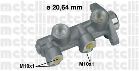 METELLI 05-0186 Главный тормозной цилиндр для OPEL CORSA A (Опель Cорса а) METELLI 05-0186 Главный тормозной цилиндр для OPEL CORSA A (Опель Cорса а)