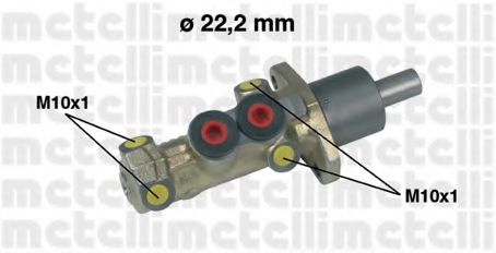 METELLI 05-0198 Главный тормозной цилиндр для CITROËN ZX (CитроËн Зх) METELLI 05-0198 Главный тормозной цилиндр для CITROËN ZX (CитроËн Зх)