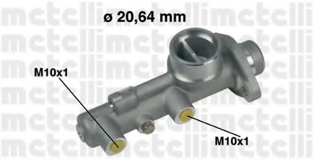 METELLI 05-0209 Главный тормозной цилиндр для HONDA (Хонда) METELLI 05-0209 Главный тормозной цилиндр для HONDA (Хонда)