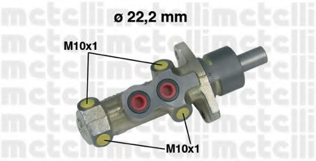 METELLI 05-0233 Главный тормозной цилиндр для PEUGEOT 306 (Пежо 306) METELLI 05-0233 Главный тормозной цилиндр для PEUGEOT 306 (Пежо 306)