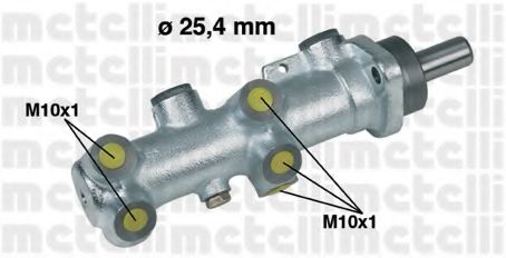 METELLI 05-0239 Главный тормозной цилиндр для FIAT (Фиат) METELLI 05-0239 Главный тормозной цилиндр для FIAT (Фиат)