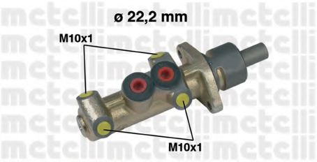 METELLI 05-0243 Главный тормозной цилиндр для RENAULT SAFRANE (Рено Сафранэ) METELLI 05-0243 Главный тормозной цилиндр для RENAULT SAFRANE (Рено Сафранэ)