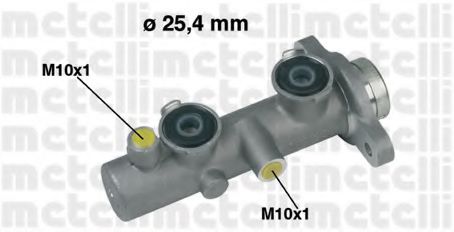 METELLI 05-0249 Главный тормозной цилиндр для NISSAN PRIMERA (Ниссан Примера) METELLI 05-0249 Главный тормозной цилиндр для NISSAN PRIMERA (Ниссан Примера)