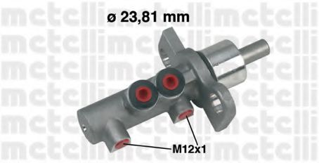 METELLI 05-0260 Главный тормозной цилиндр для AUDI (Ауди) METELLI 05-0260 Главный тормозной цилиндр для AUDI (Ауди)