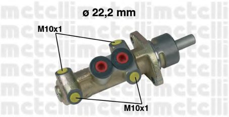 METELLI 05-0264 Главный тормозной цилиндр для RENAULT SAFRANE (Рено Сафранэ) METELLI 05-0264 Главный тормозной цилиндр для RENAULT SAFRANE (Рено Сафранэ)