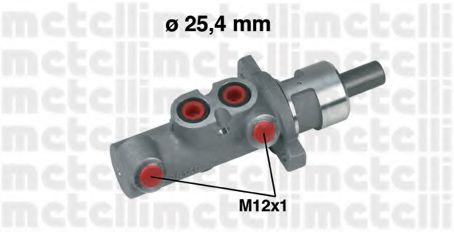 METELLI 05-0275 Главный тормозной цилиндр для FORD (Форд) METELLI 05-0275 Главный тормозной цилиндр для FORD (Форд)