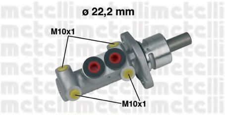 METELLI 05-0302 Главный тормозной цилиндр для VOLKSWAGEN (Фольксваген) METELLI 05-0302 Главный тормозной цилиндр для VOLKSWAGEN (Фольксваген)
