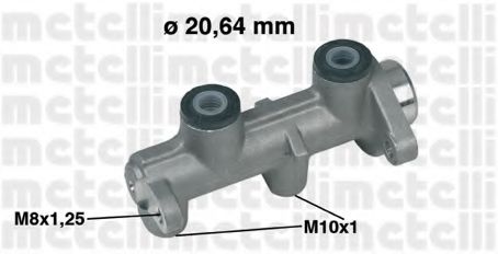 METELLI 05-0306 Главный тормозной цилиндр для OPEL COMBO (Опель Комбо) METELLI 05-0306 Главный тормозной цилиндр для OPEL COMBO (Опель Комбо)
