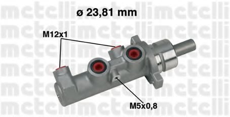 METELLI 05-0317 Главный тормозной цилиндр для LANCIA MUSA (Лансиа/лянча Муса) METELLI 05-0317 Главный тормозной цилиндр для LANCIA MUSA (Лансиа/лянча Муса)