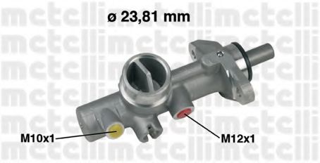 METELLI 05-0352 Главный тормозной цилиндр для ROVER 400 (Ровер 400) METELLI 05-0352 Главный тормозной цилиндр для ROVER 400 (Ровер 400)