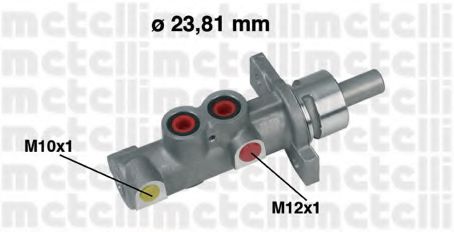 METELLI 05-0358 Главный тормозной цилиндр для CITROËN BERLINGO (CитроËн Берлинго) METELLI 05-0358 Главный тормозной цилиндр для CITROËN BERLINGO (CитроËн Берлинго)