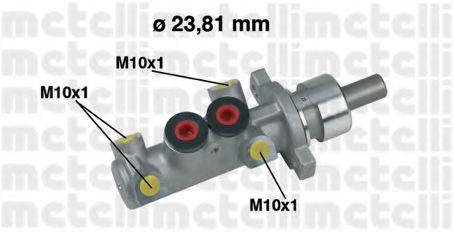 METELLI 05-0361 Главный тормозной цилиндр для CITROËN BERLINGO (CитроËн Берлинго) METELLI 05-0361 Главный тормозной цилиндр для CITROËN BERLINGO (CитроËн Берлинго)