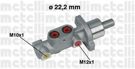 METELLI 05-0365 Главный тормозной цилиндр для CITROËN XSARA (CитроËн Ксара) METELLI 05-0365 Главный тормозной цилиндр для CITROËN XSARA (CитроËн Ксара)