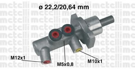 METELLI 05-0383 Главный тормозной цилиндр для BMW (Бмв) METELLI 05-0383 Главный тормозной цилиндр для BMW (Бмв)